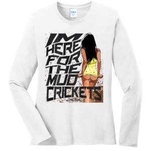 Mud Cricket Ladies Long Sleeve Shirt