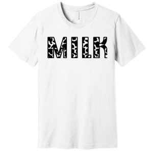 MILK Couples Matching Last Minute Halloween Party Costume Premium T-Shirt