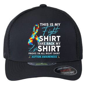 My Child May Be Non Verbal I May Be Nonverbal Autism Mom Flexfit Unipanel Trucker Cap