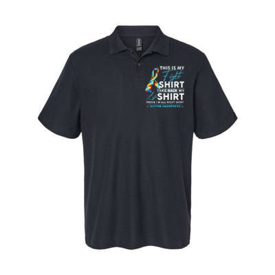 My Child May Be Non Verbal I May Be Nonverbal Autism Mom Softstyle Adult Sport Polo