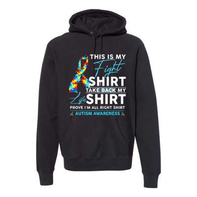 My Child May Be Non Verbal I May Be Nonverbal Autism Mom Premium Hoodie