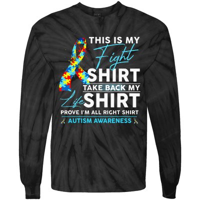 My Child May Be Non Verbal I May Be Nonverbal Autism Mom Tie-Dye Long Sleeve Shirt