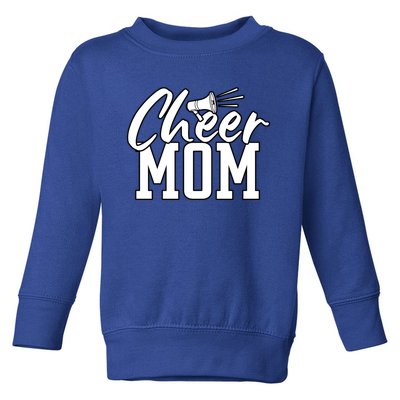 Megaphone Cheer Mom Gift Toddler Sweatshirt