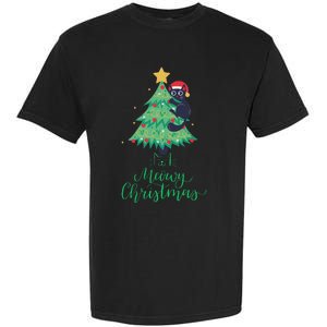 Meowy Christmas Garment-Dyed Heavyweight T-Shirt