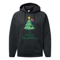 Meowy Christmas Performance Fleece Hoodie