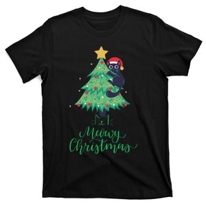 Meowy Christmas T-Shirt