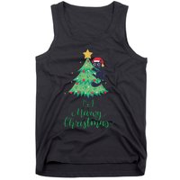 Meowy Christmas Tank Top