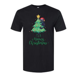 Meowy Christmas Softstyle CVC T-Shirt