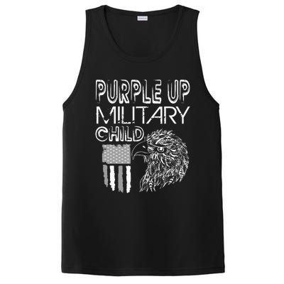 Military Childs Month Purple Up for Military Child Purple-Up PosiCharge Competitor Tank