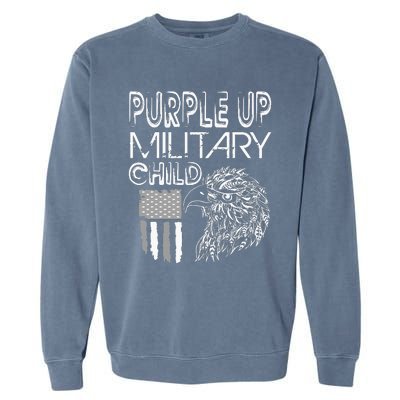 Military Childs Month Purple Up for Military Child Purple-Up Garment-Dyed Sweatshirt