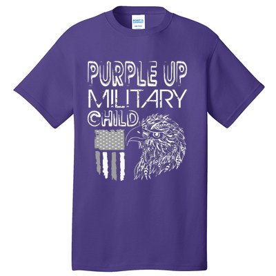 Military Childs Month Purple Up for Military Child Purple-Up Tall T-Shirt