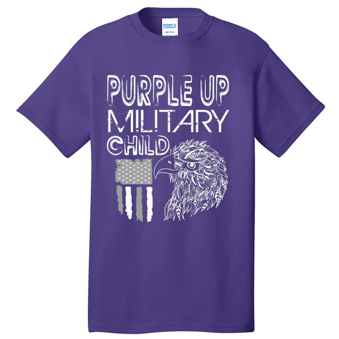 Military Childs Month Purple Up for Military Child Purple-Up Tall T-Shirt