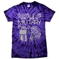 Military Childs Month Purple Up for Military Child Purple-Up Tie-Dye T-Shirt