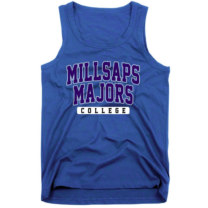 Millsaps College Majors Arch Vintage Cool Gift Tank Top