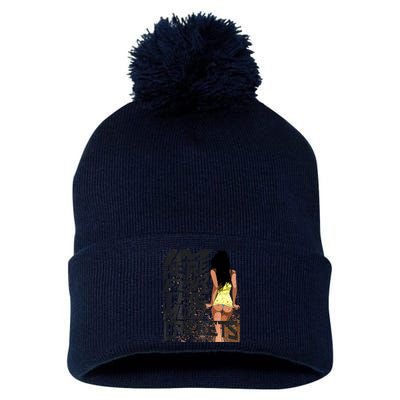 Mud Cricket Pom Pom 12in Knit Beanie