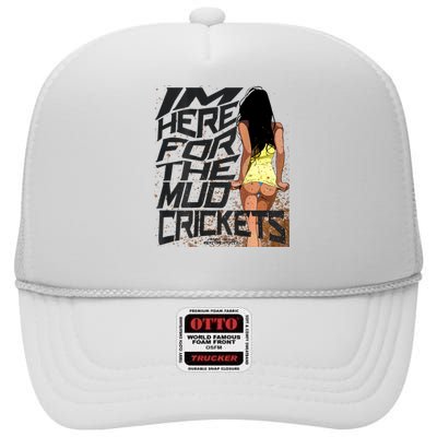 Mud Cricket High Crown Mesh Back Trucker Hat