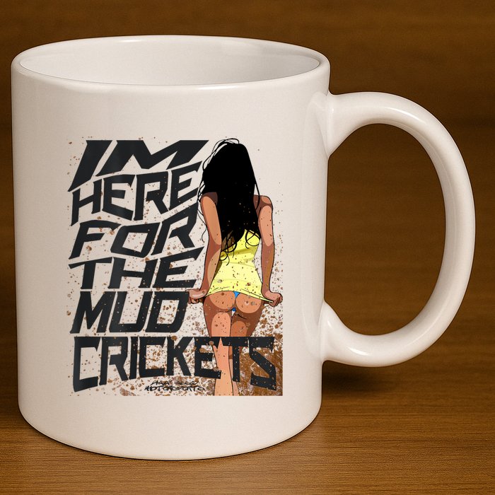 Mud Cricket 11oz C Handle Ceramic Mug
