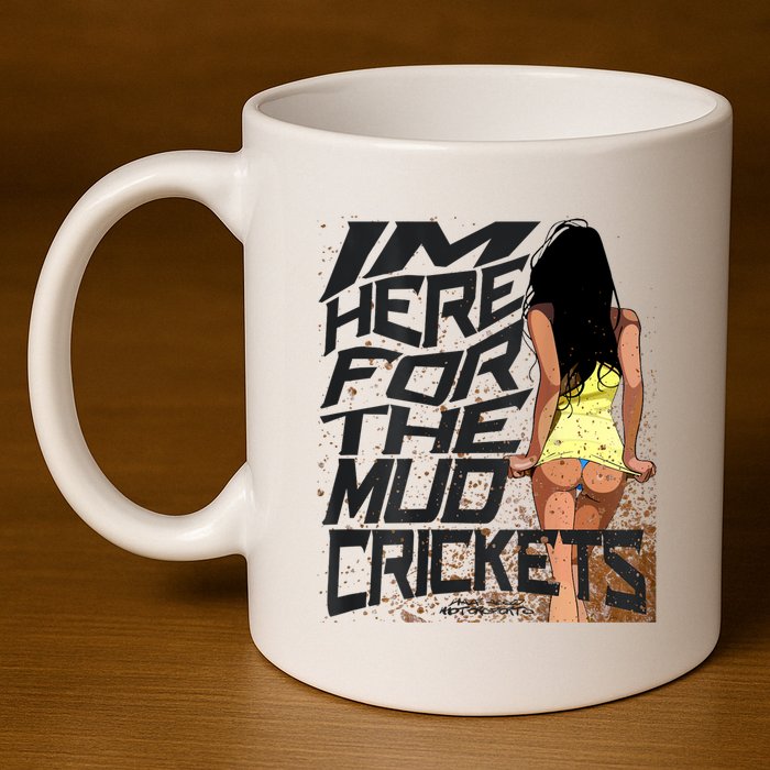 Mud Cricket 11oz C Handle Ceramic Mug