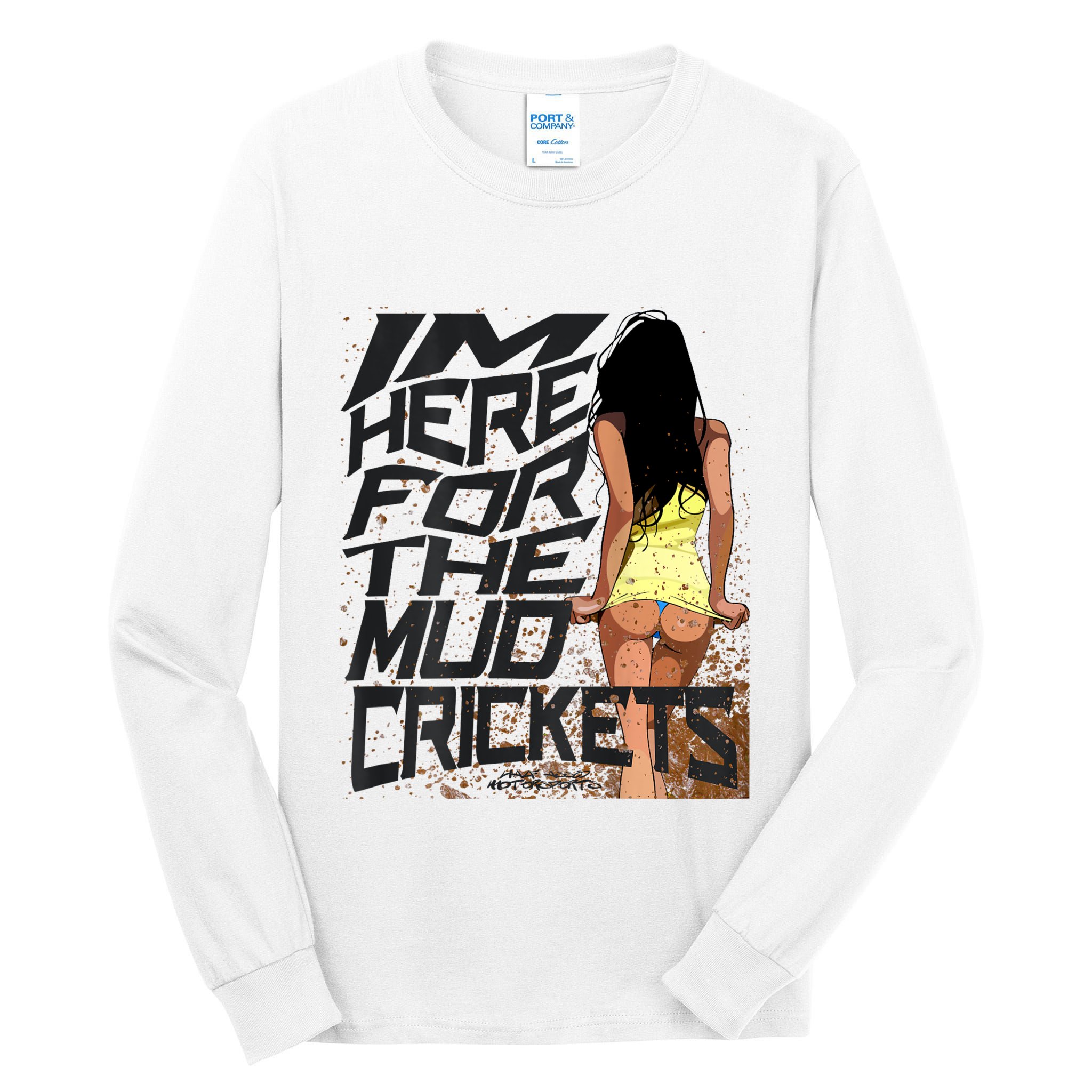 Mud Cricket Tall Long Sleeve T-Shirt