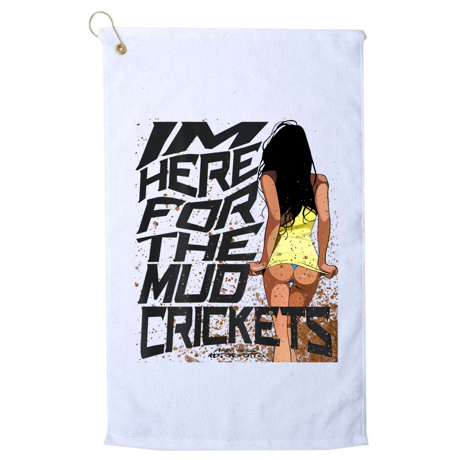Mud Cricket Golf Towel