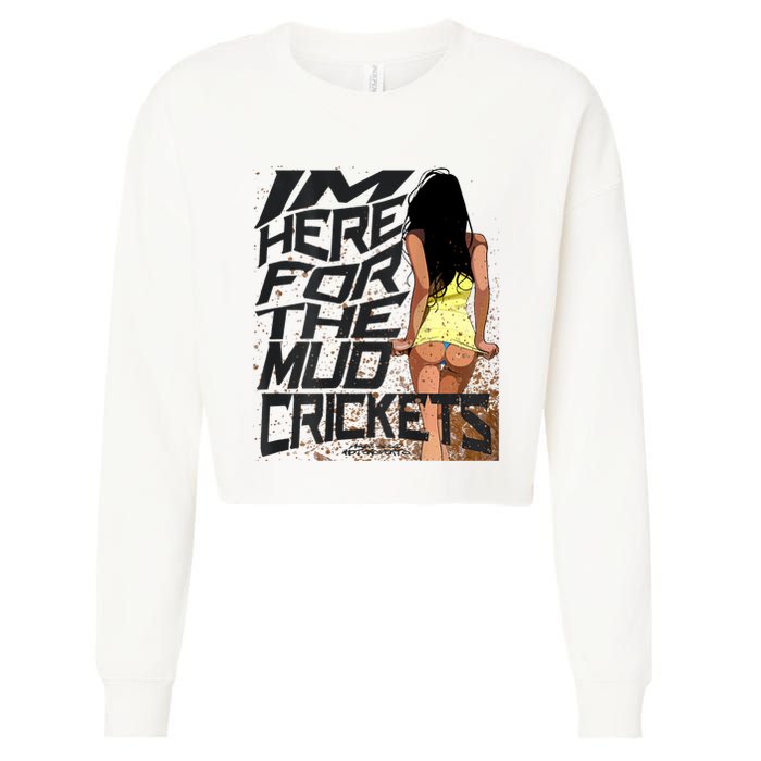 Mud Cricket Cropped Pullover Crew