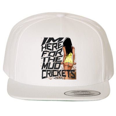 Mud Cricket Wool Snapback Cap