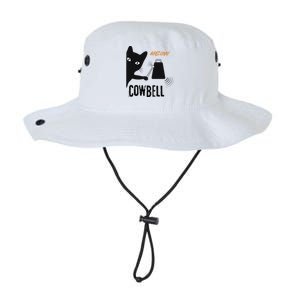 More Cowbell Meow Cowbell Cute Funny Cat Legacy Cool Fit Booney Bucket Hat