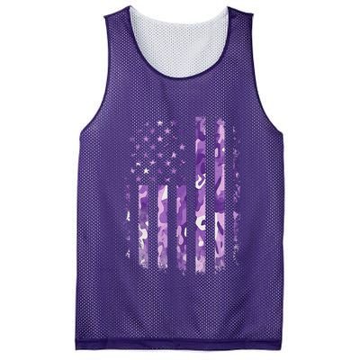 Military Child Month Usa Flag Distressed Military Mesh Reversible Basketball Jersey Tank
