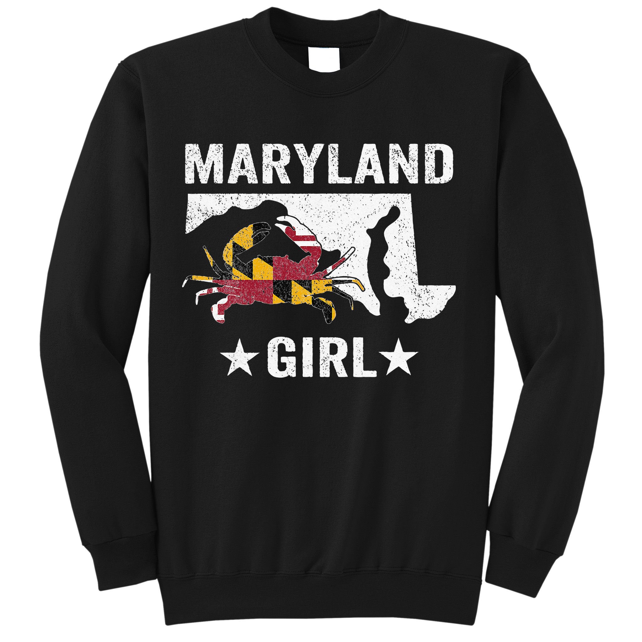 Maryland Crab Maryland Girl Maryland Blue Crab Crabbing Sweatshirt