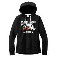 Maryland Crab Maryland Girl Maryland Blue Crab Crabbing Women's Fleece Hoodie