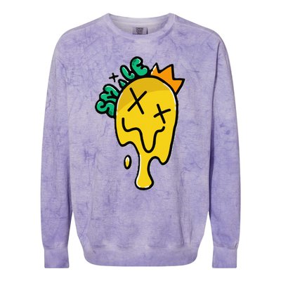 Melting Candle Colorblast Crewneck Sweatshirt