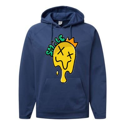 Melting Candle Performance Fleece Hoodie