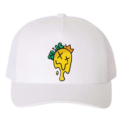 Melting Candle Yupoong Adult 5-Panel Trucker Hat