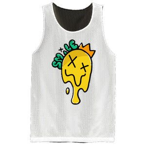 Melting Candle Mesh Reversible Basketball Jersey Tank