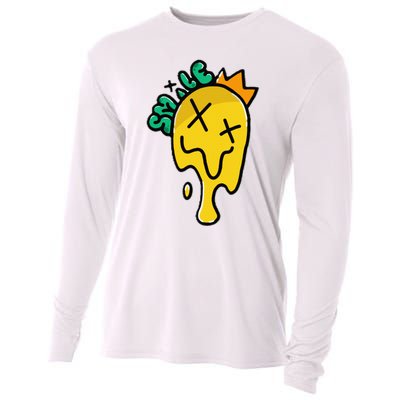 Melting Candle Cooling Performance Long Sleeve Crew