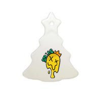 Melting Candle Ceramic Tree Ornament