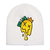 Melting Candle Short Acrylic Beanie