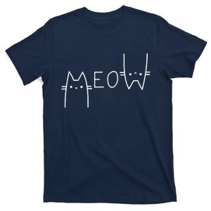 Meow Cat Meow Kitty Funny Cats Mom T-Shirt