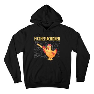 Mathemachicken Chicken Math Lover Animal Poultry Owner Hoodie