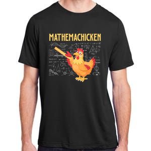 Mathemachicken Chicken Math Lover Animal Poultry Owner Adult ChromaSoft Performance T-Shirt