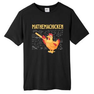 Mathemachicken Chicken Math Lover Animal Poultry Owner Tall Fusion ChromaSoft Performance T-Shirt