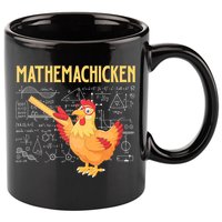 Mathemachicken Chicken Math Lover Animal Poultry Owner 11oz C Handle Ceramic Mug