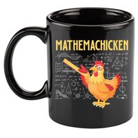 Mathemachicken Chicken Math Lover Animal Poultry Owner 11oz C Handle Ceramic Mug