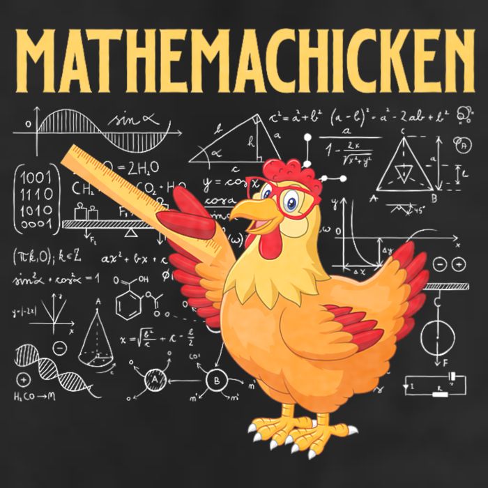 Mathemachicken Chicken Math Lover Animal Poultry Owner 11oz C Handle Ceramic Mug