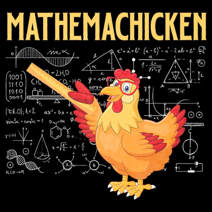 Mathemachicken Chicken Math Lover Animal Poultry Owner Womens Tank Top