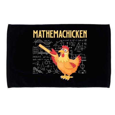 Mathemachicken Chicken Math Lover Animal Poultry Owner Microfiber Hand Towel