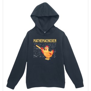 Mathemachicken Chicken Math Lover Animal Poultry Owner Urban Pullover Hoodie