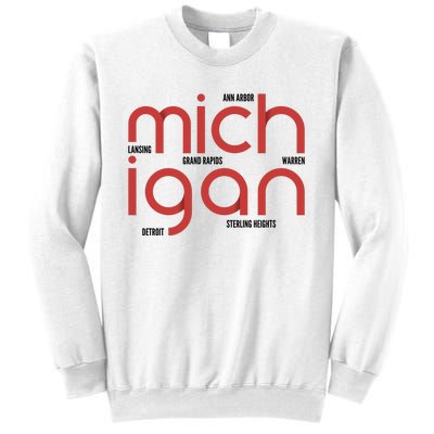 Michigan Cities Sweatshirt