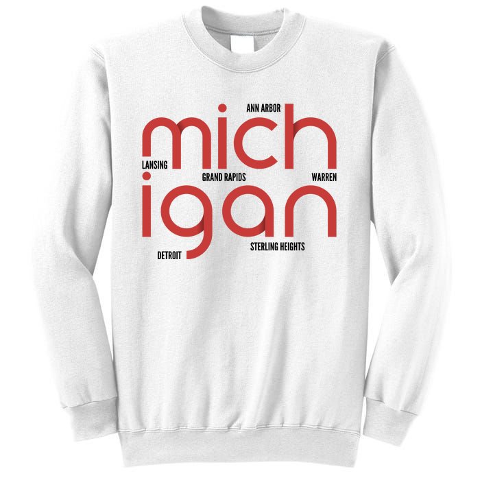 Michigan Cities Sweatshirt