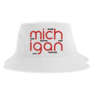 Michigan Cities Sustainable Bucket Hat